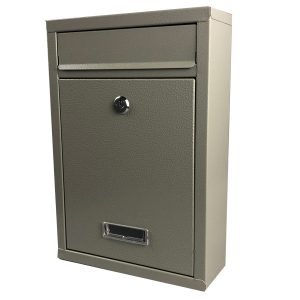 Ящик почтовый МА003 серо-зеленый 320х215х85 мм